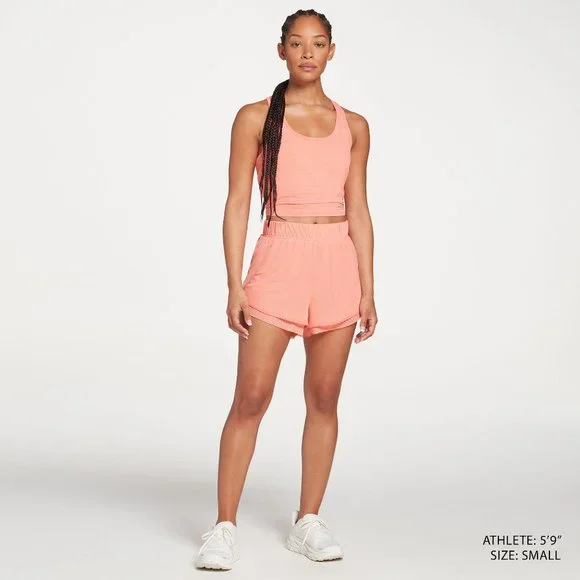 NWT CALIA Women's Mixed Mesh Shorts - Picture 4 of 5